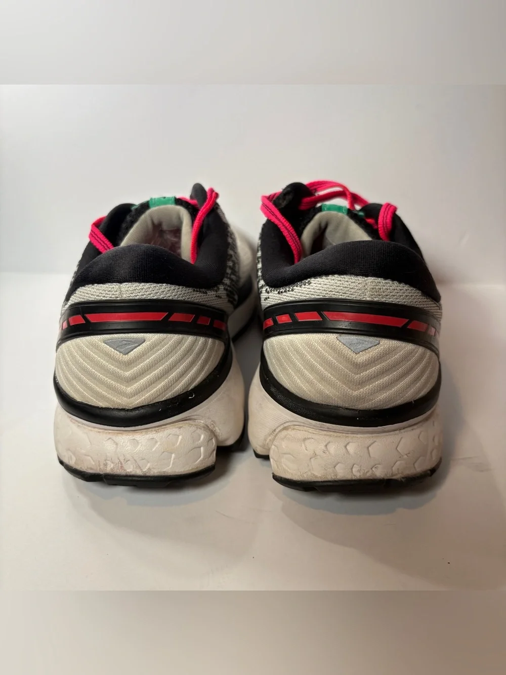 Brooks Ghost 11 Women's Running Shoes Pink White Black 8